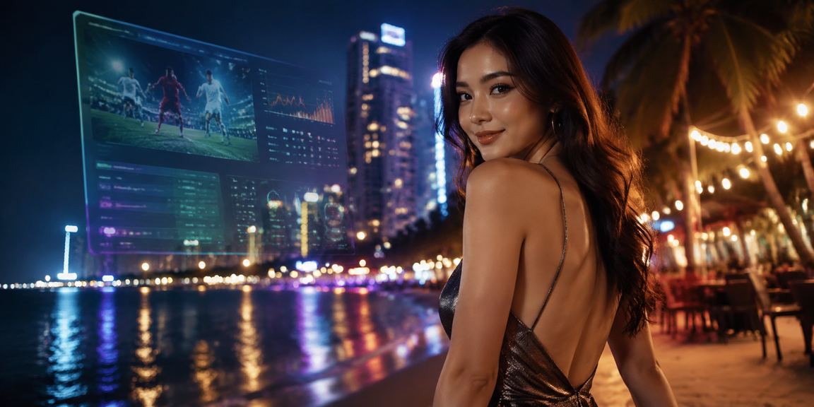 Ánh đèn neon rực rỡ tại Phan Thiết về đêm gợi cảm giác trúng jackpot lớn trên nền tảng cá cược